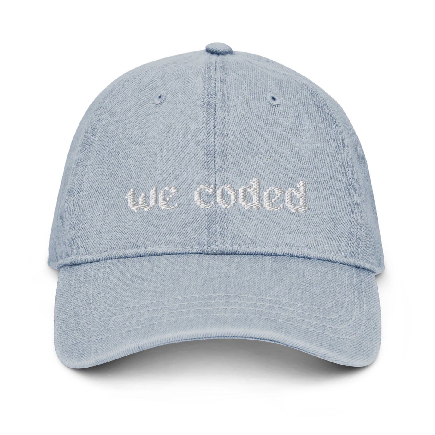 WeCoded 2023 Denim Cap
