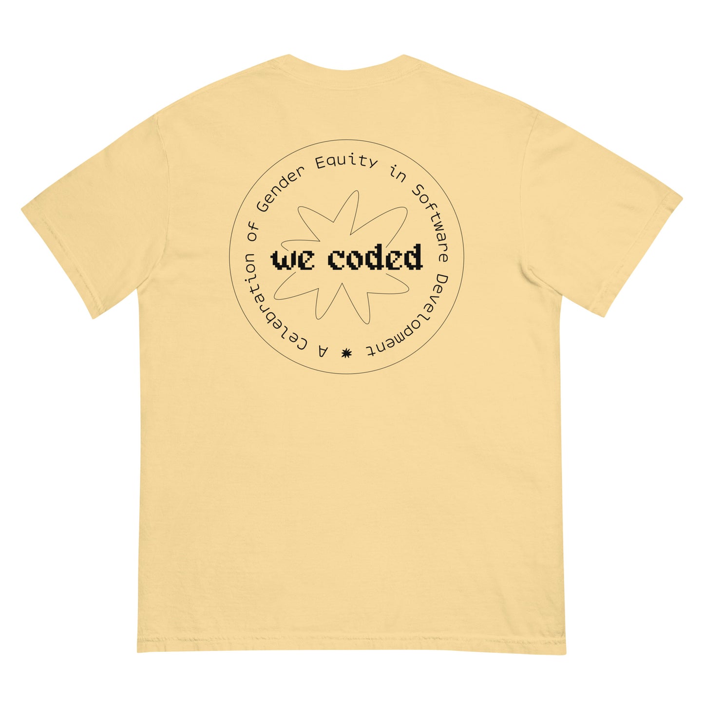 WeCoded 2023 Heavyweight T-Shirt