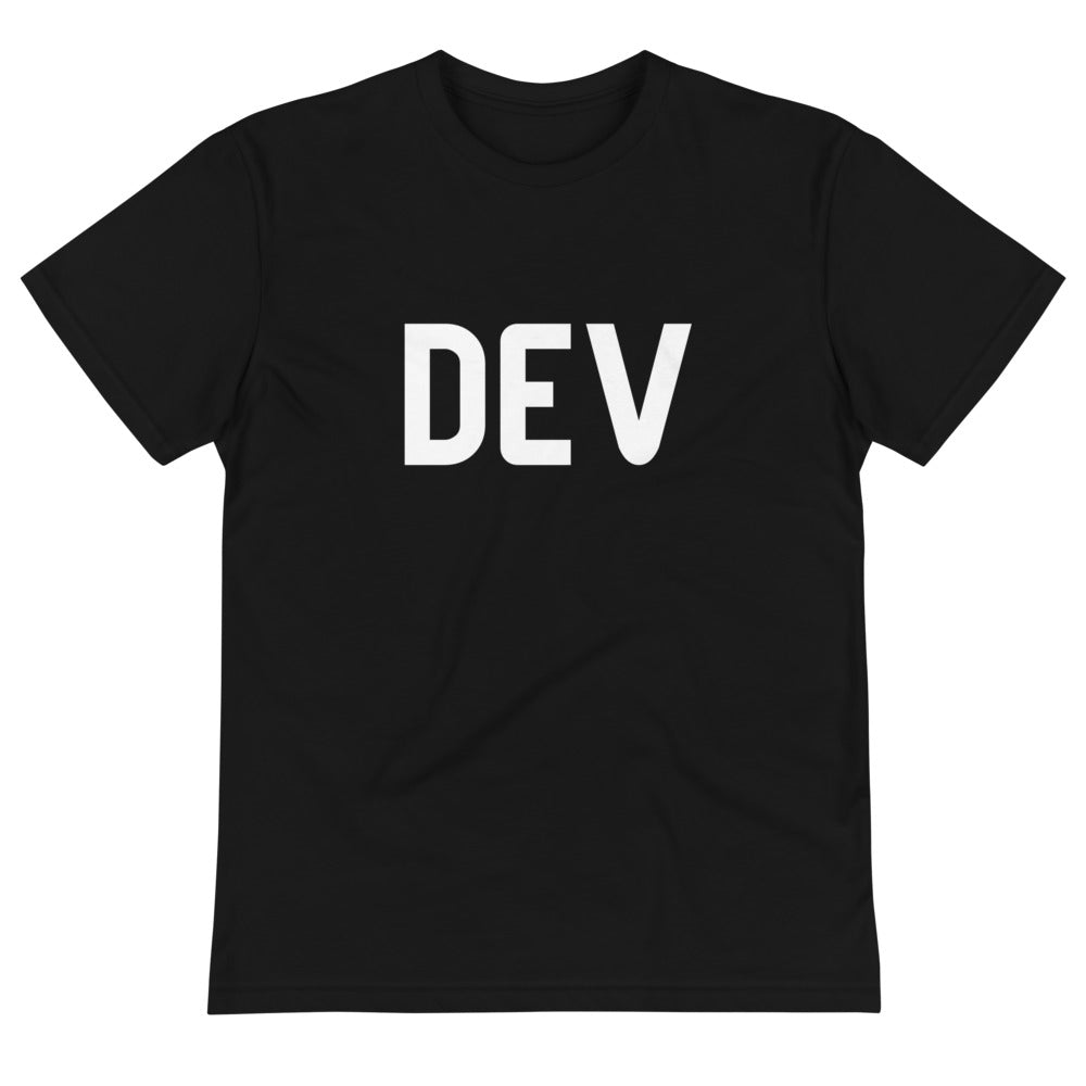 Eco Friendly DEV Short-Sleeve Straight-Cut T-Shirt