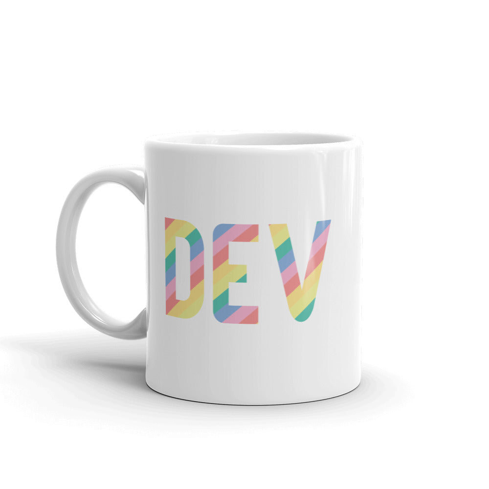 DEV Rainbow Mug