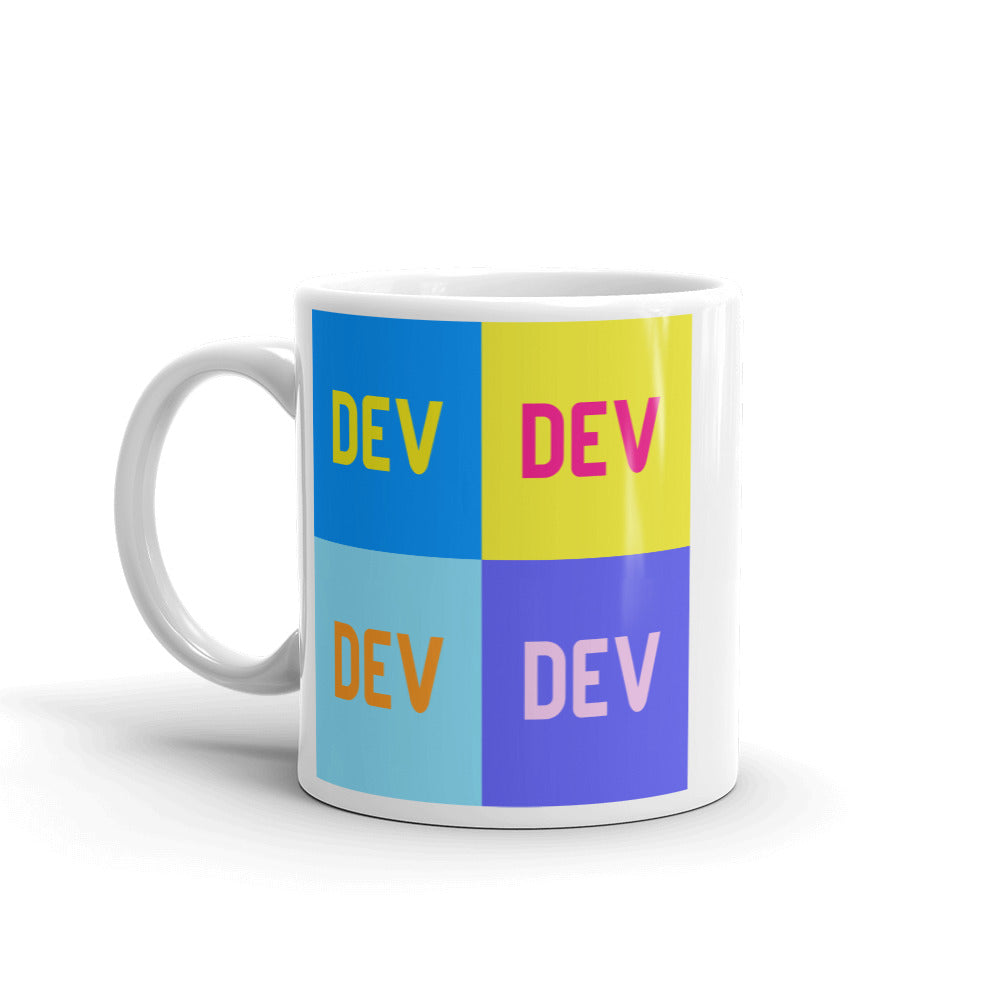 Pop Art DEV Mug