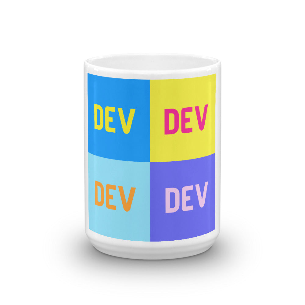 Pop Art DEV Mug