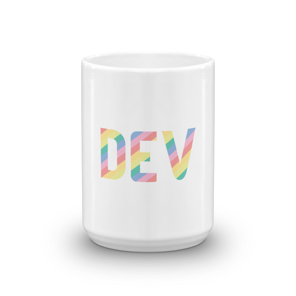 DEV Rainbow Mug