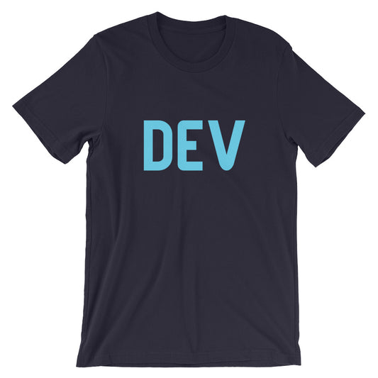 React DEV Short-Sleeve Straight-Cut T-Shirt