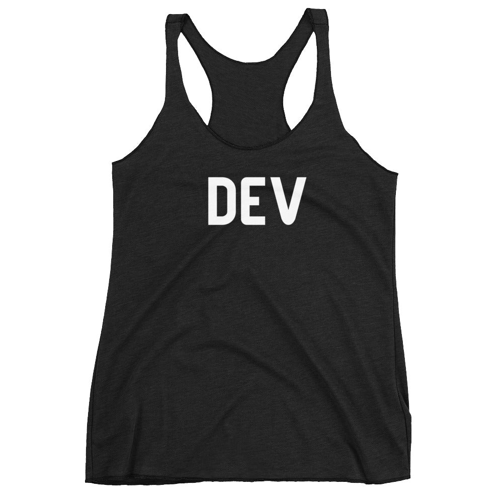 DEV Straight-Cut Racerback Tank (Multiple Colors)
