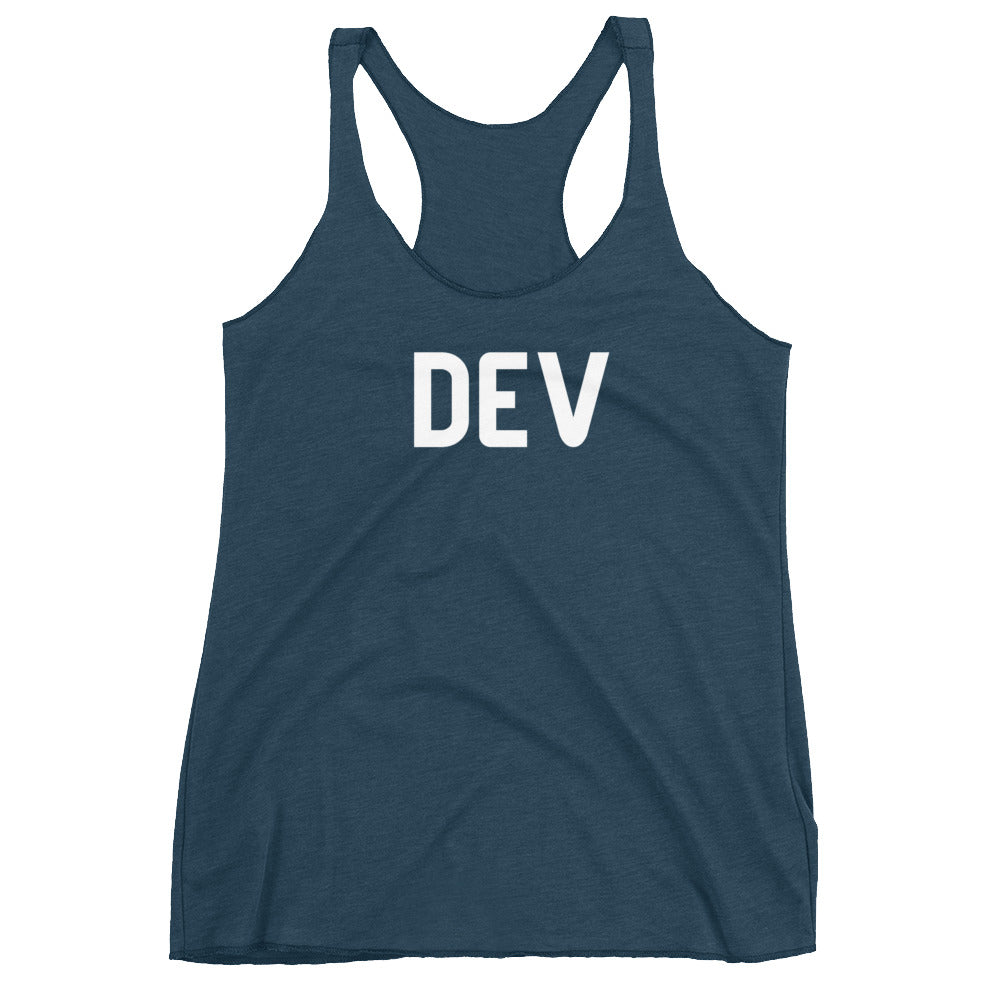 DEV Straight-Cut Racerback Tank (Multiple Colors)