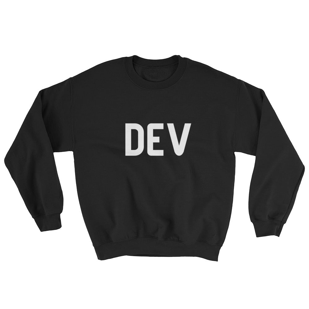 DEV Crewneck Relaxed-Fit Sweatshirt (Multiple Colors)