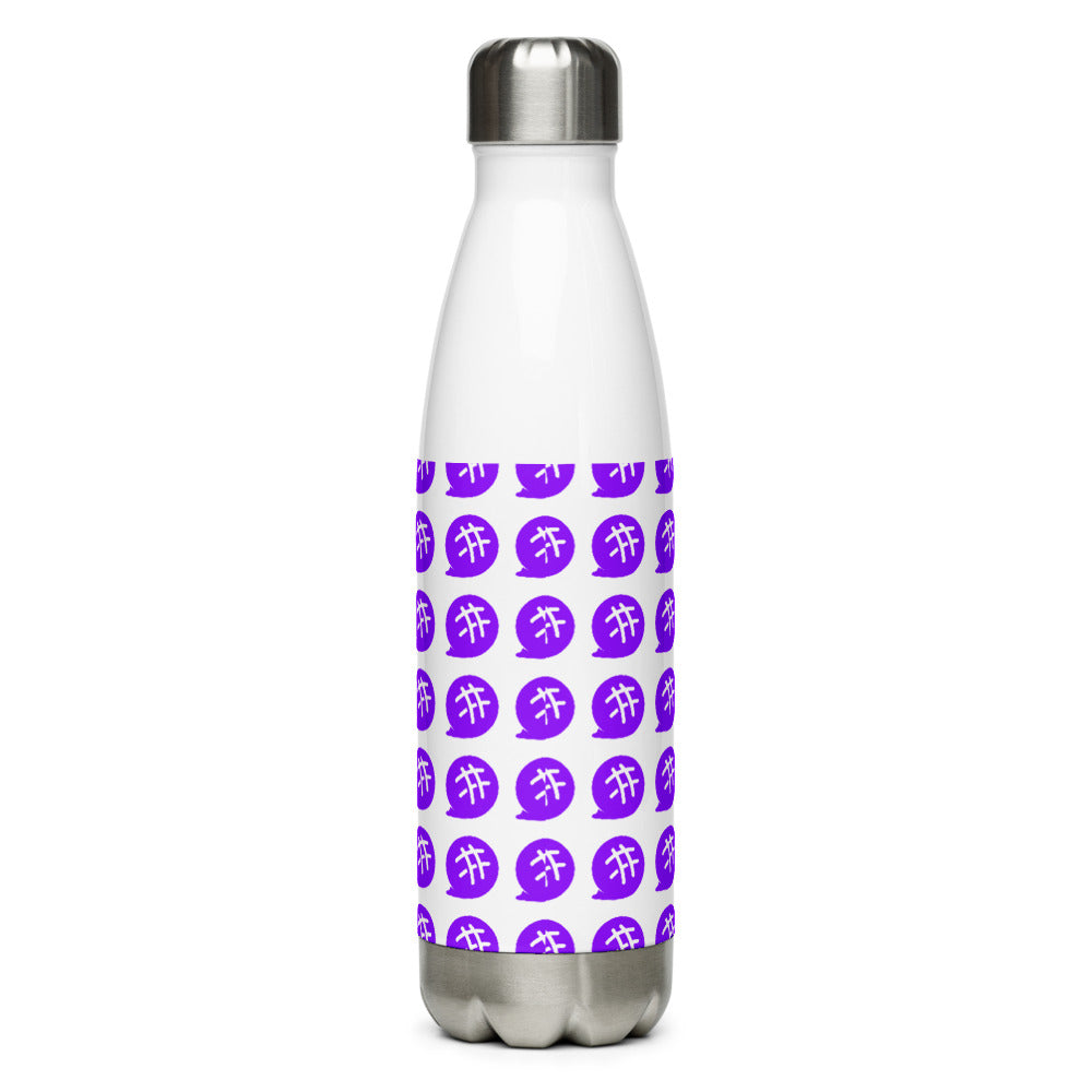CodeNewbie Logo Stainless Steel Water Bottle