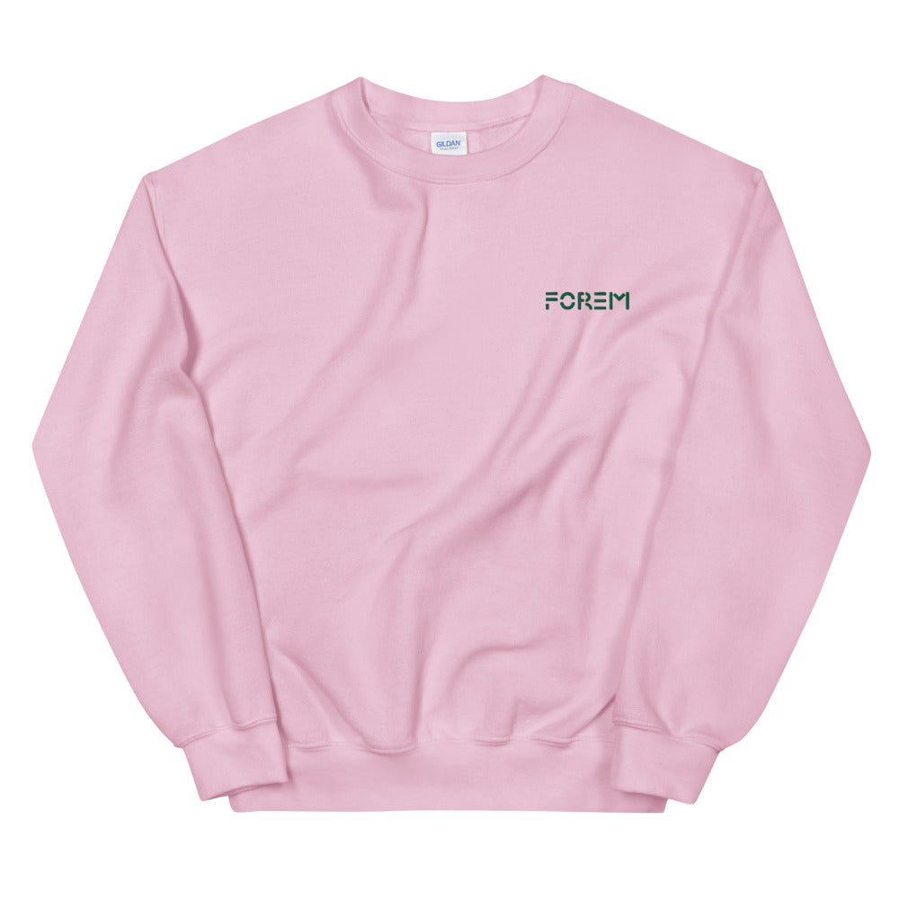 Forem Mini Logo Crewneck Relaxed-Fit Sweatshirt