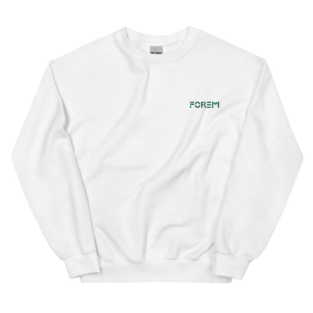 Forem Mini Logo Crewneck Relaxed-Fit Sweatshirt