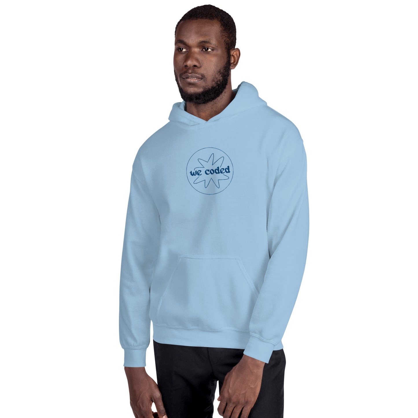 WeCoded 2023 Light Blue Hoodie
