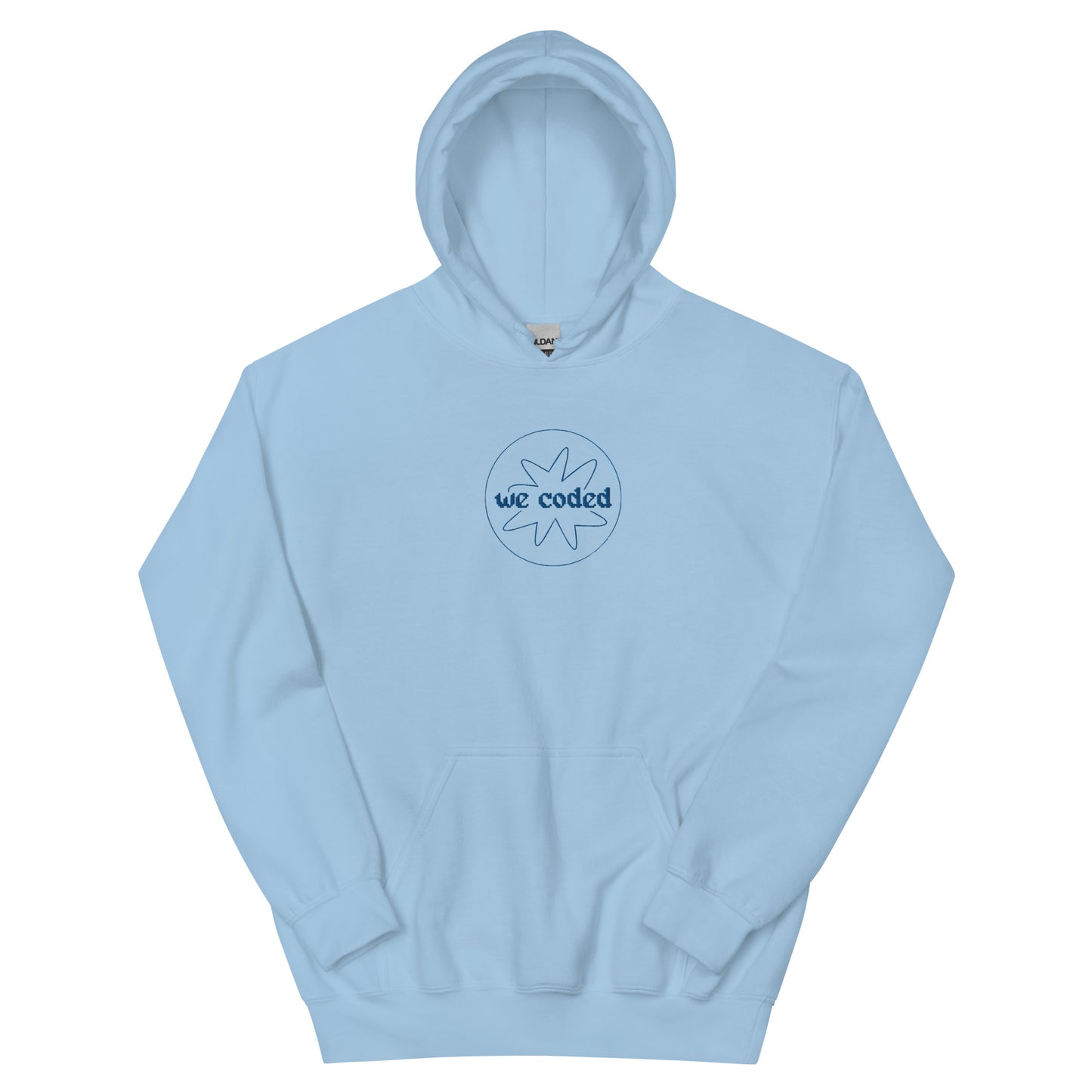 WeCoded 2023 Light Blue Hoodie