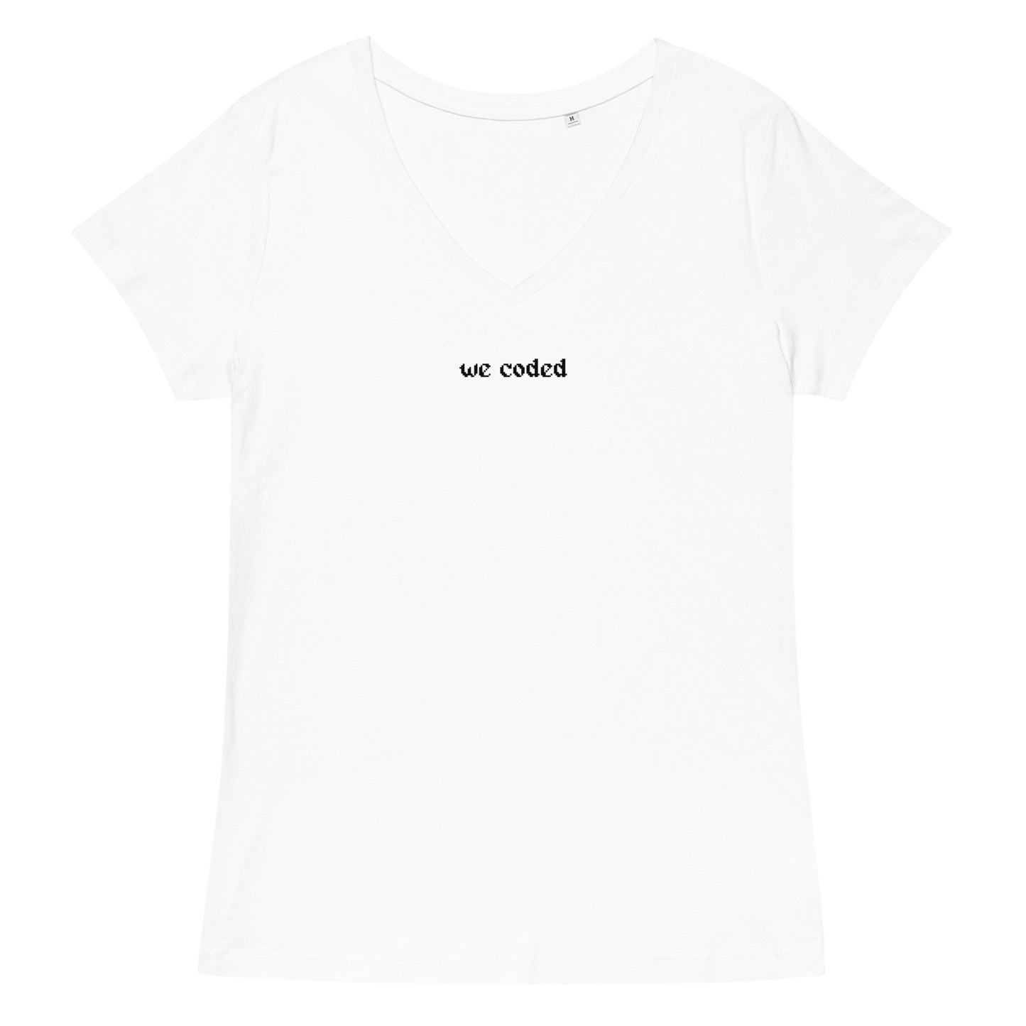 WeCoded 2023 White Fitted T-Shirt