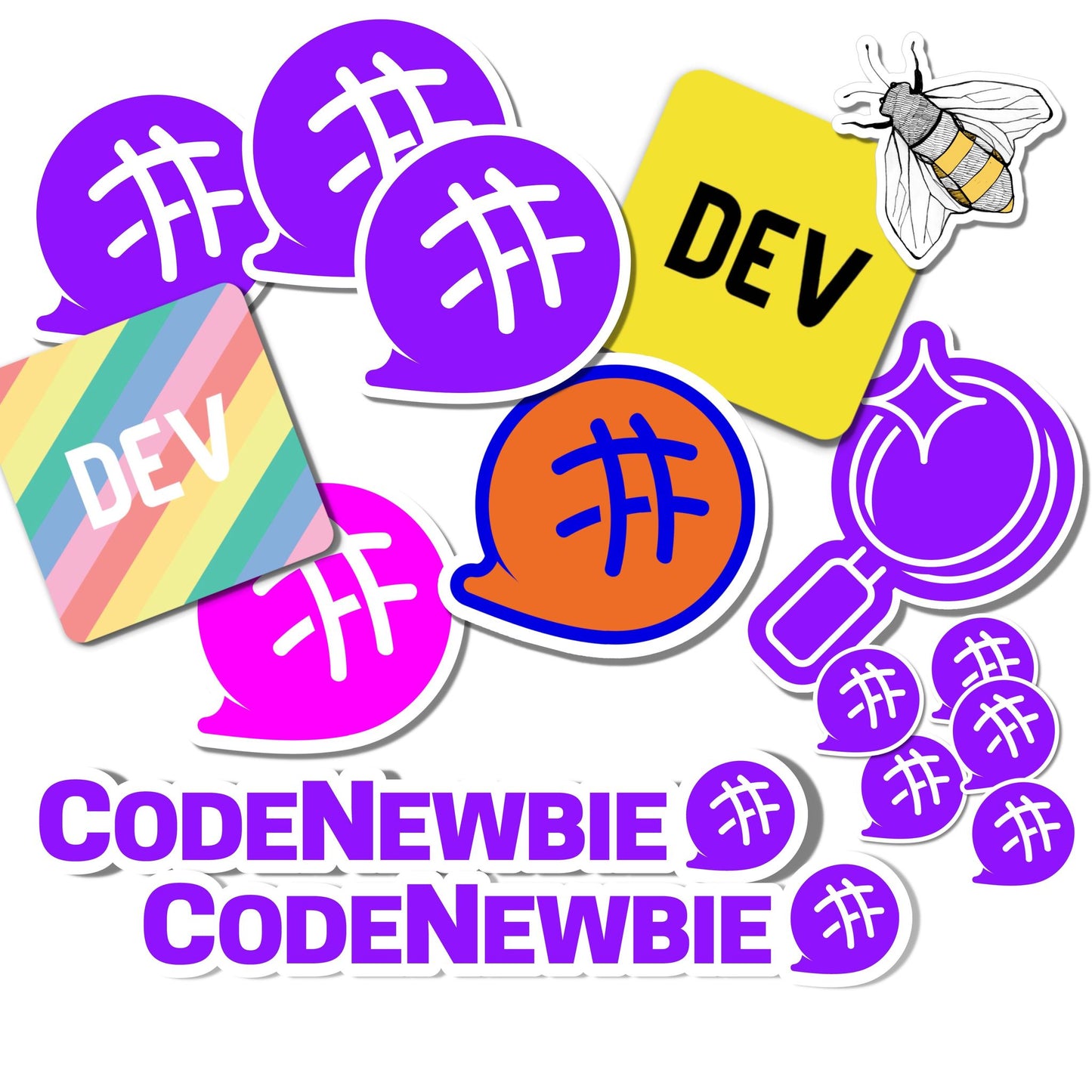 CodeNewbie Surprise Sticker Pack