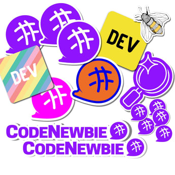 CodeNewbie Sticker Pack