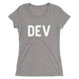 DEV Short-Sleeve Fitted T-Shirt (Multiple Colors)