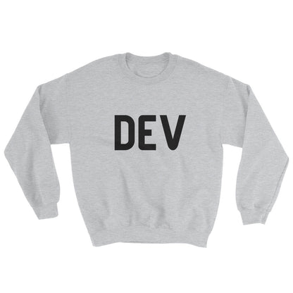 DEV Crewneck Relaxed-Fit Sweatshirt (Multiple Colors)