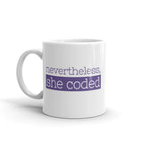She Coded Mug