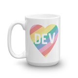 DEV Heart Mug