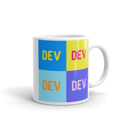Pop Art DEV Mug
