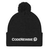 CodeNewbie Pom-Pom Beanie