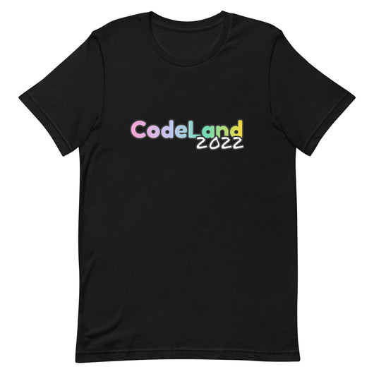 CodeLand 2022 Straight-Cut Short-Sleeve T-Shirt