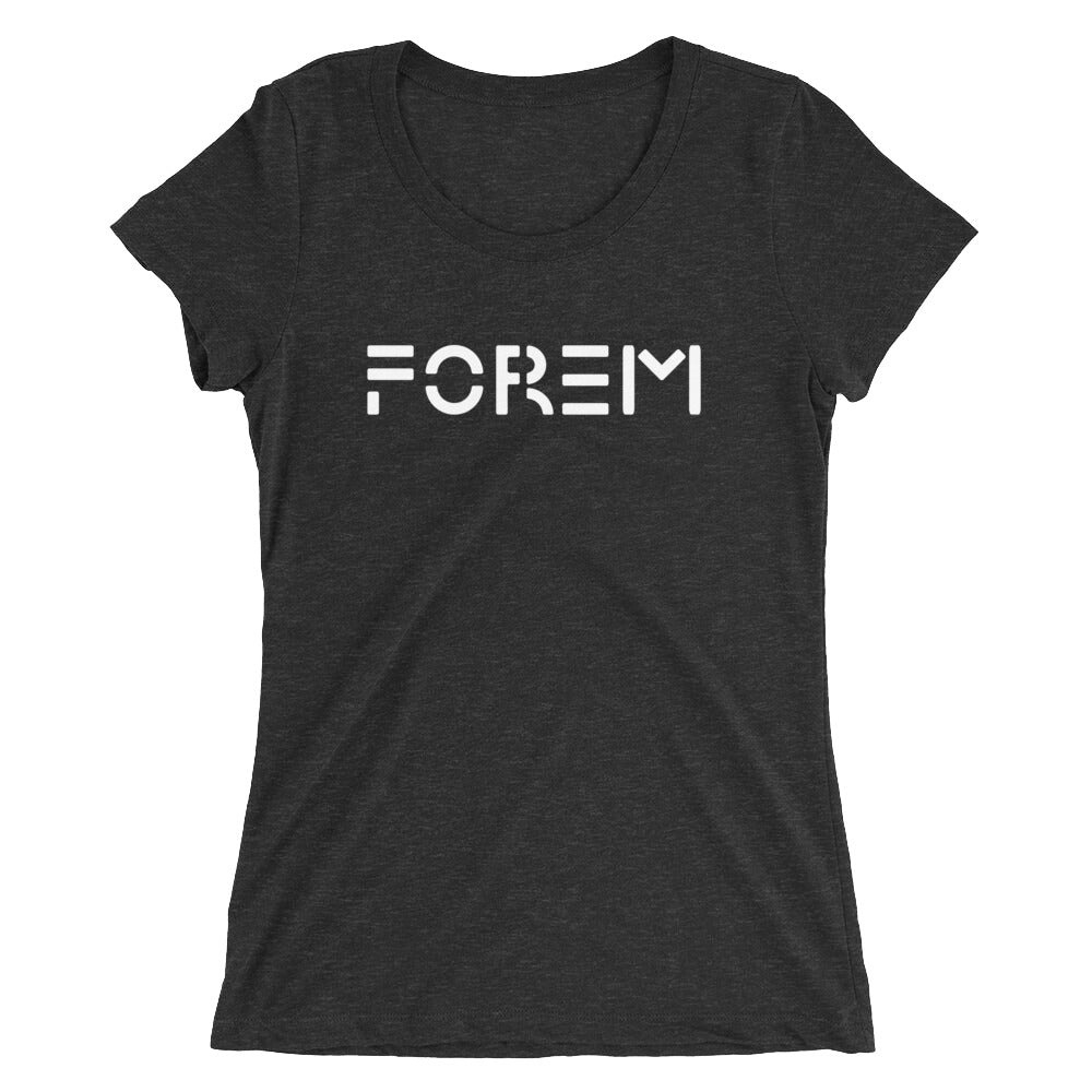Forem Logo Short-Sleeve Fitted T-Shirt